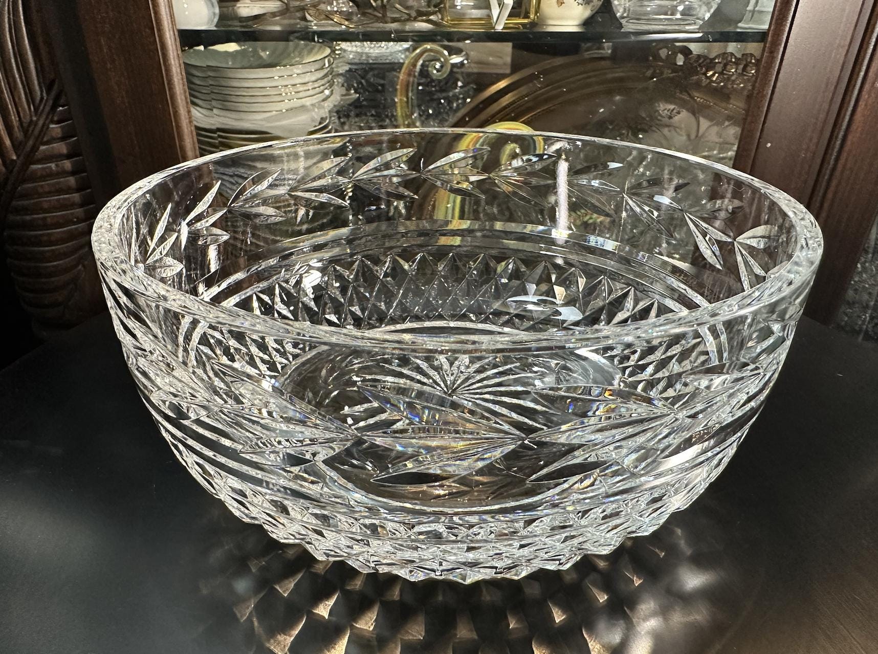 Vintage Waterford Crystal Punch Bowls - Etsy