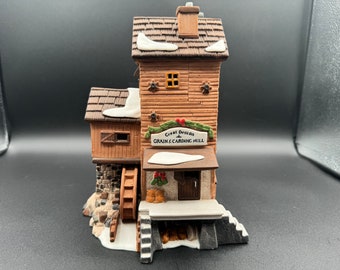 Stunning DEPARTMENT 56 Great Denton Mill, Dickens Village Series Collectible, Mint