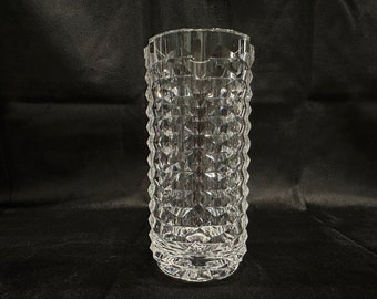 Beau vase en cristal WATERFORD vintage de 6 pouces de haut, excellent état, objet de collection