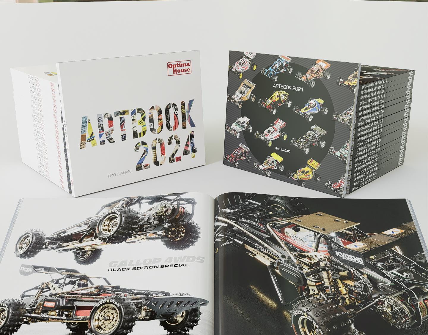 ホビーラジコン OPTIMA HOUSE ARTBOOK 2021 RYO INAGAKI Optimahouse - Etsy Finland