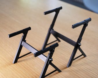 Support pour synthétiseur miniature : PLA imprimé en 3D, échelle 1/6