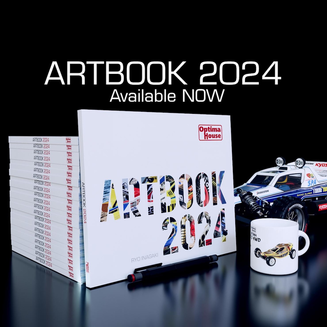 ホビーラジコン OPTIMA HOUSE ARTBOOK 2021 RYO INAGAKI本