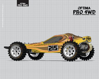 from LINEWORKS - Kyosho Optima Pro