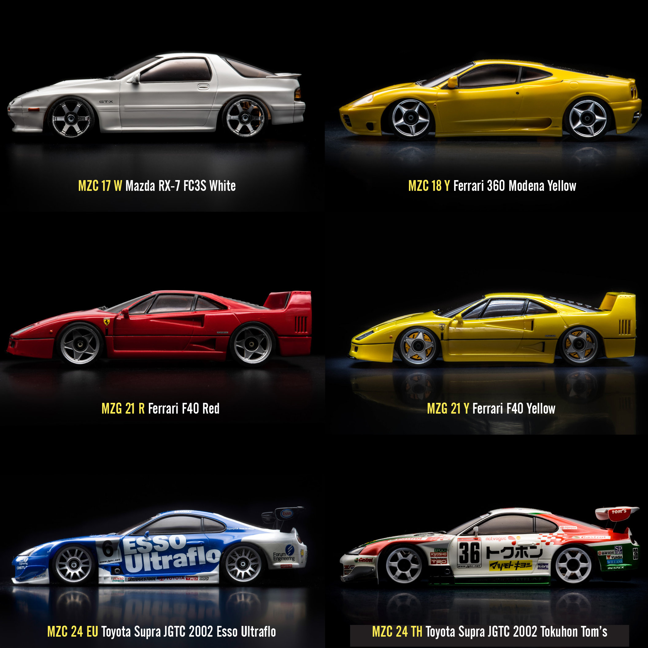 Kyosho Mini-z Bodies Collection Poster (semi-glossy Paper) - Etsy