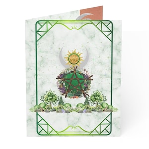Balance / Solsticio de verano / Tarjetas de felicitación / (1, 10 uds.)