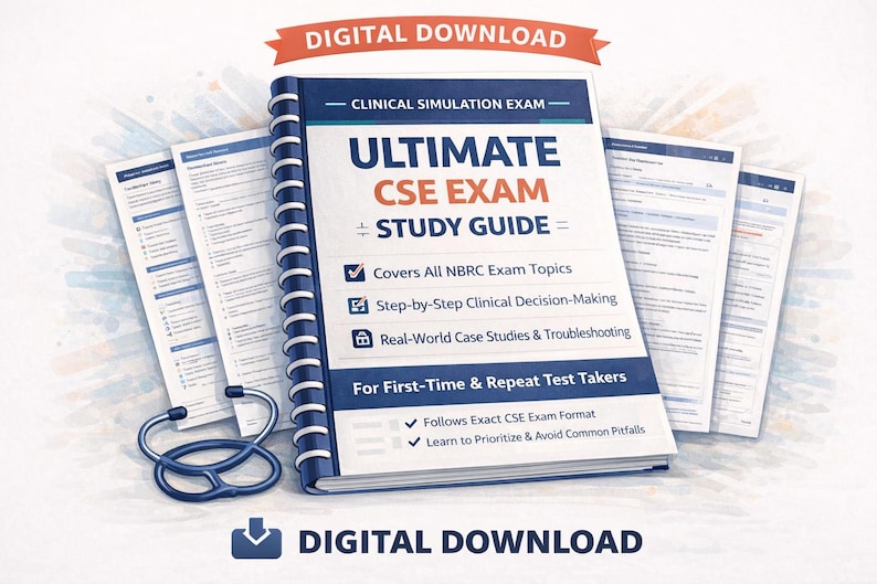 NBRC CSE Exam Study Guide – Clinical Simulation Prep (digital Download ...