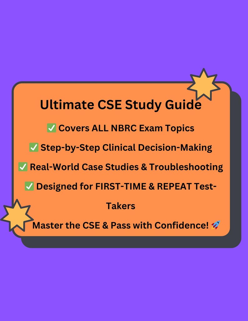 NBRC CSE Exam Study Guide – Clinical Simulation Prep (digital Download ...