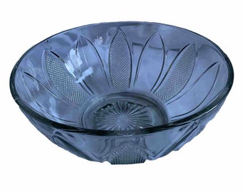 EAPG New Martinsville Glass No. 702 Long Leaf Teasel Bowl 1906