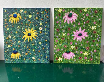 Gouache Flower Painting || A4 ORIGINAL