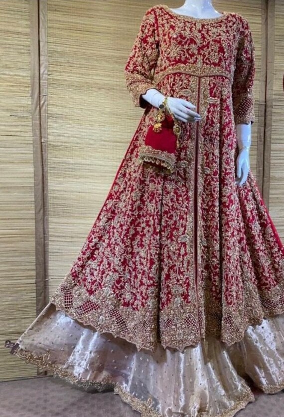 Embroidery Lengha Blue Wedding Dresses for sale | eBay