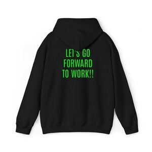 QPP - Au travail !! Sweatshirt à capuche
