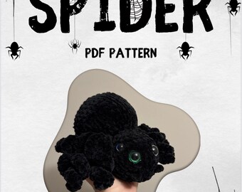 Patrón de araña de crochet