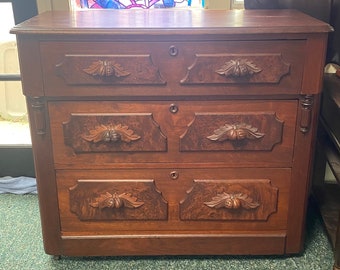 chinese dress ladies Balinese Carved Dresser (A)