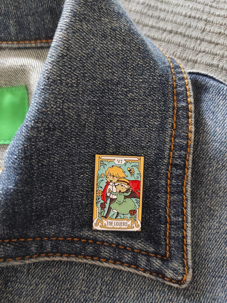 Pin del tarot Totoro Princesa Mononoke Miyazaki Ghibli negro D