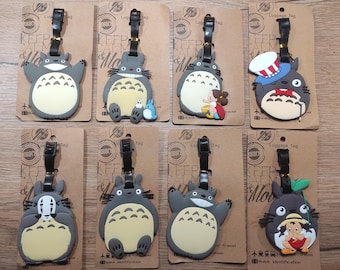 Cartoon luggage tag, kawaii cute luggage tag