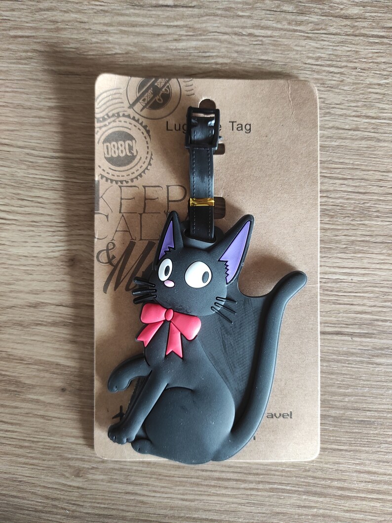 Cartoon luggage tag, kawaii cute luggage tag B