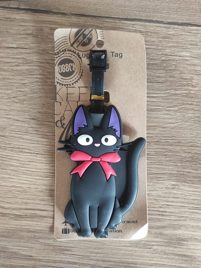 Cartoon luggage tag, kawaii cute luggage tag A