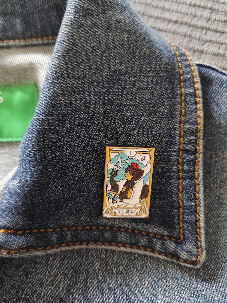 Pin del tarot Totoro Princesa Mononoke Miyazaki Ghibli negro E