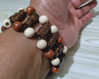 WoodBeads Handcrafted Bracelet