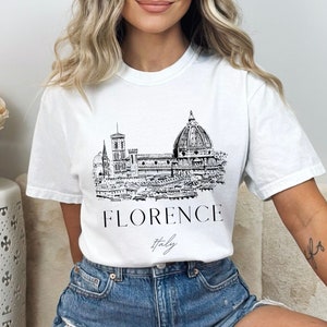 Florence Shirt, Comfort Colors Shirt, Florence Tshirt, Italy Shirt, Vacation Gift Shirt, Florence Italy Travel Shirt, Florence Vacation Gift