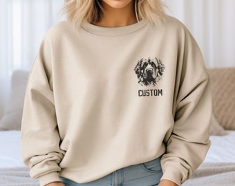 Spersonalizowana bluza z Leonbergerem, spersonalizowana bluza z Leonbergerem, spersonalizowana bluza dla mamy/taty Leonbergera, spersonalizowany prezent dla miłośnika Leonbergera