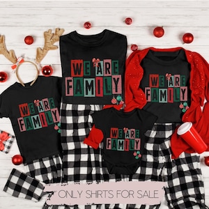 Family Matching Christmas Shirt, Family Reunion T-Shirt, Matching Xmas Tee, Christmas Party Gift, Holiday Gift, Christmas Crew Shirts
