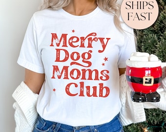 Sudadera navideña para perros, regalo de Navidad para dueños de perros, camiseta navideña para perros rescatados, regalo para mamás perrunas, camiseta navideña divertida, camiseta navideña para mamás perrunas