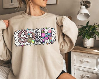 Sudadera para ama de casa, regalo para el Día de la Madre, sudadera con cuello redondo para mamás que se quedan en casa, sudadera para mamás, regalo para mamás primerizas, regalo para baby shower, camiseta para mamás.