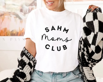 Sudadera para ama de casa, regalo para el Día de la Madre, sudadera con cuello redondo para mamás que se quedan en casa, sudadera para mamás, regalo para mamás primerizas, regalo para baby shower, camiseta para mamás.