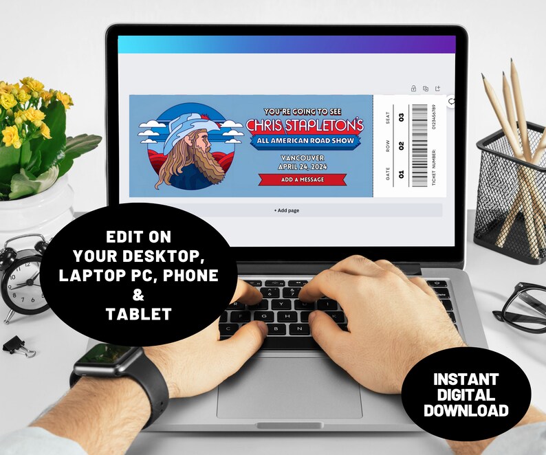 Chris Stapleton Ticket, Chris Stapleton Concert, All American Road Show