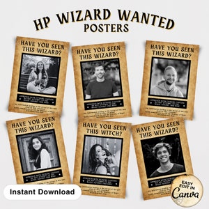 Vintage Harry Potter Wanted Poster - Venngage