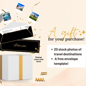 Printable Magic Kingdom Tickets, Theme Park Surprise Reveal, Ticket ...