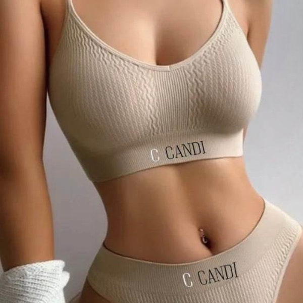 Candi Bralette and Panty . MATCHING SET !