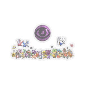 Psychic Type Symbol Sticker for Sale by LynchMob1009