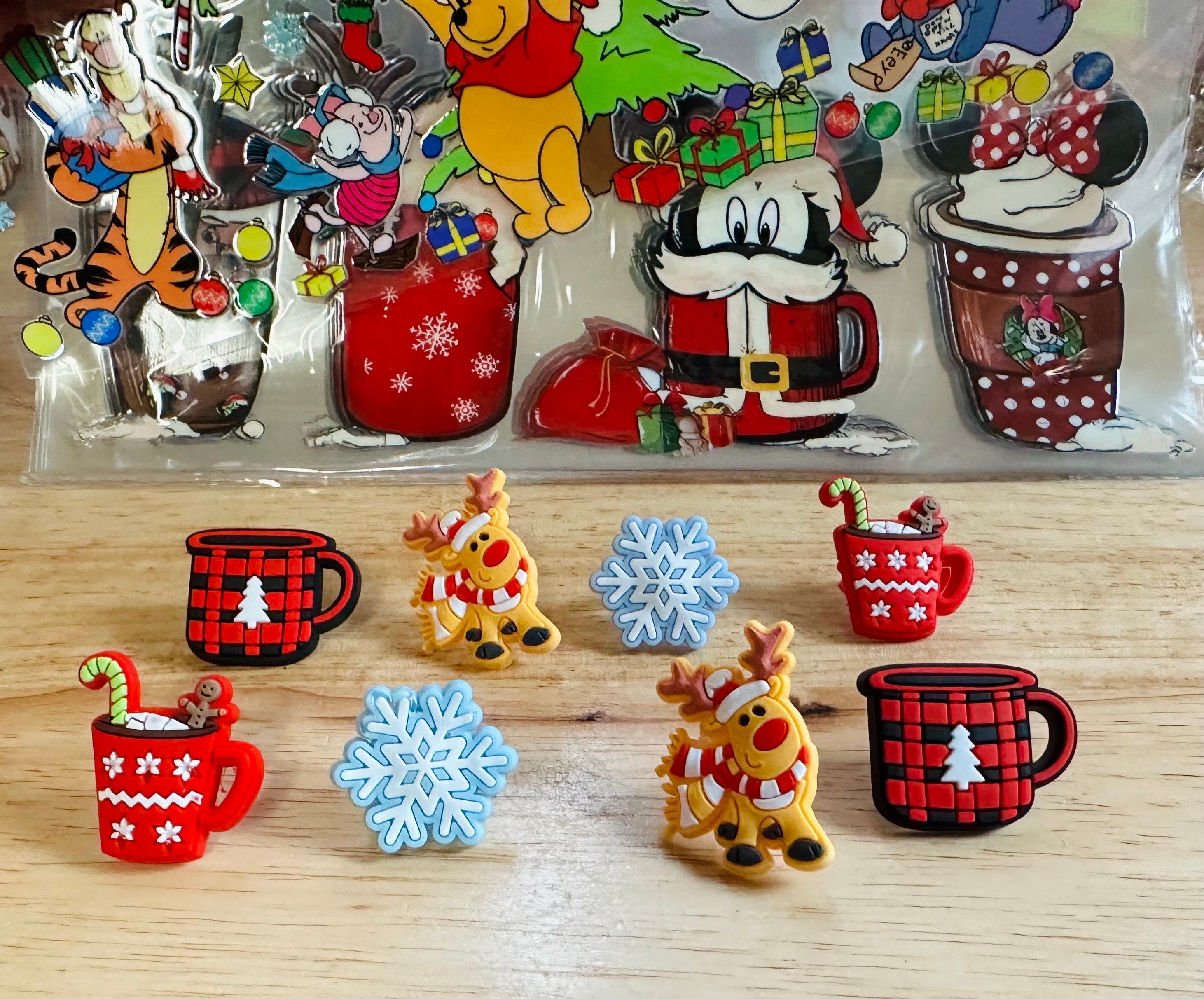 MYSTERY BUNDLE 50 Silicone Straw Toppers CHRISTMAS – Southern Gem Creations
