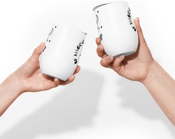 Vaso de vino unicornio