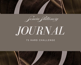 75 HARD Challenge Tracking Journal - Etsy
