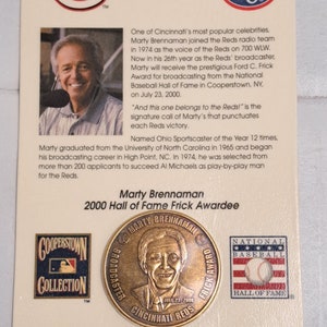Cincinnati Reds, Kroger Promotional, Commemorative Coin, Copperstown Collection