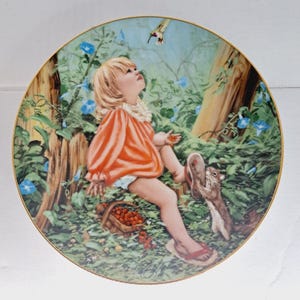 Susan&#39;s World Limited Edition Collector Plate 2nd in Real Children Series Stratford LTD