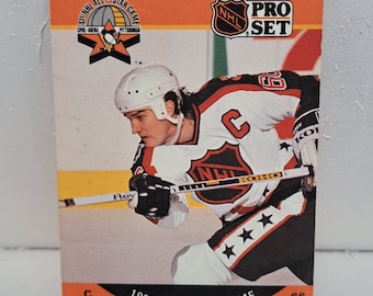 Pro Set #362 Mario Lemieux Penguins 1990 ASG card NM/MT