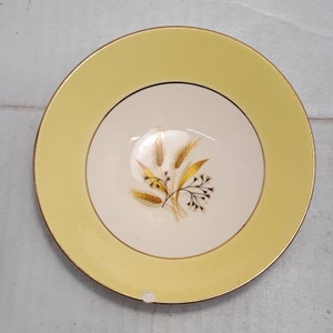 Autumn Gold Dessert/Bread Plate