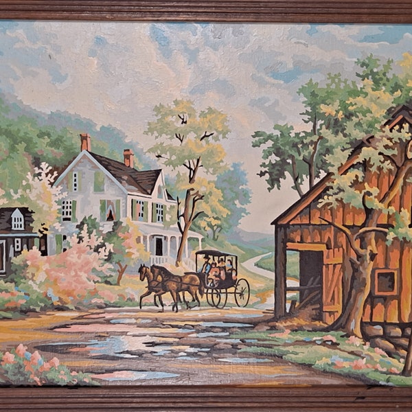 Paint the Town by Numbers Etsy