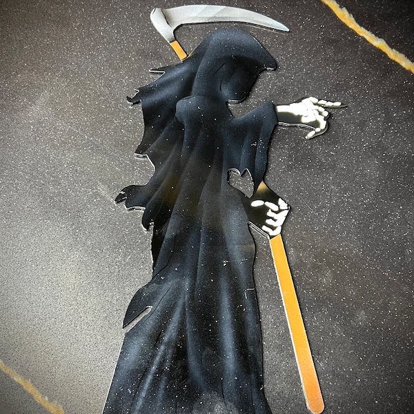 Grim Reaper Steel Decor