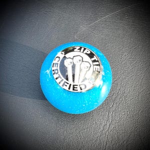 Zip tie Certified Shift knob 2'' round