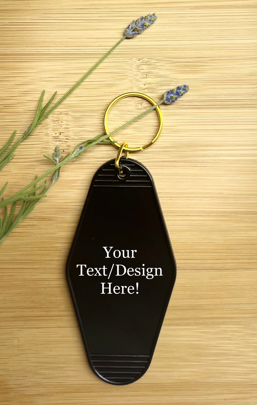 Custom Motel Keychain - Etsy