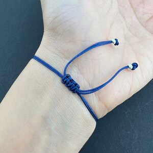 Infinity friendship bracelet, adjustable handmade fashion jewelry image 5