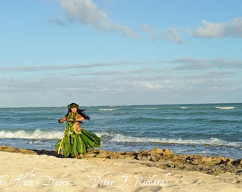 Hula Dance Kahiko photography, Ancient Hula Dance, Hula Dancer, Fine Art Photography, Hula Girl, Hawaiian art