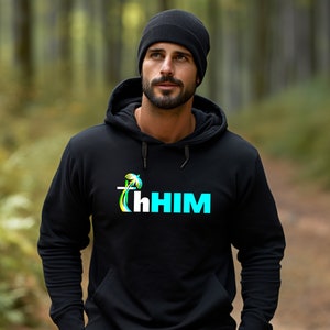 hHIM Logo Unisex Hooded Sweatshirt, Hilton Head Island Ministry Hoodie, Cross And Dove Design