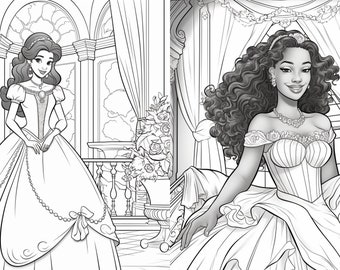 36 Printable Beautiful Wedding Brides Coloring Pages
