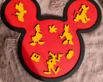 Mickey wall decoration